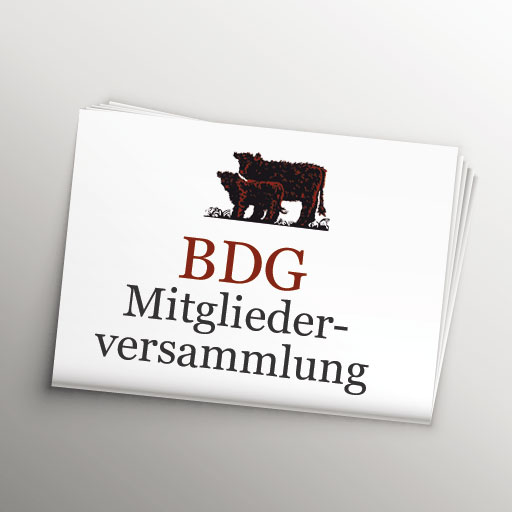 BDG MITGLIEDERVERSAMMLUNG