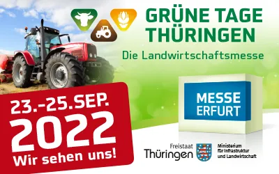 Grüne Tage Thüringen vom 23. -25.09.2022