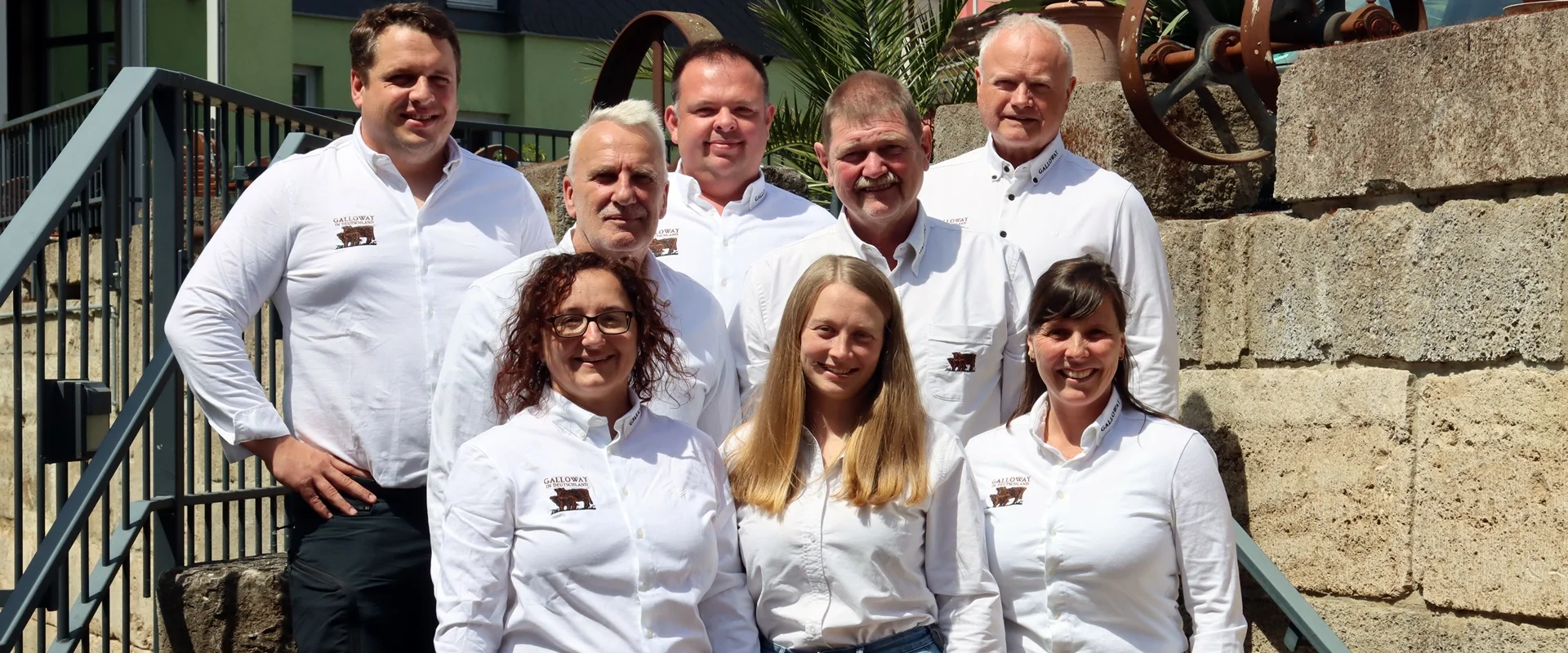 Vorstand BDG + GF v.li.oben Johannes Herold, Christian Boss, Arno Molter, v.li.mittig Rüdiger Stadus, Hubert Mielke, v.li.unten Nicole Fuhrmann, Lisa Geser, Jana Fengels